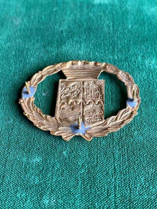 SA POLICE HEAD MUSICIAN WARRANT OFFICER RANK BADGE- 3 PINS