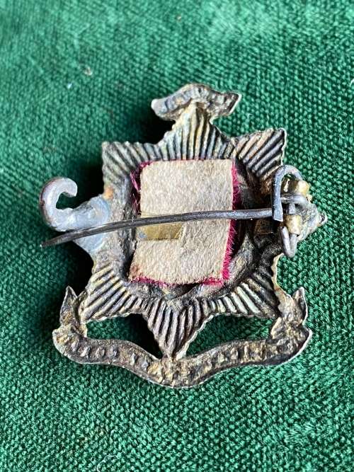 TRANSVAAL MEDICAL STAFF CORPS,WHITE METAL COLLAR BADGE-WORN 1903-1913-STICK PIN
