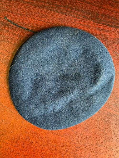 SA ENGINEERS,BERET,INSIDE RING MEASURES 62CM-DATED 1981-82-GOOD CONDITION