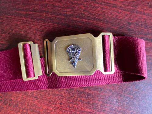 1 PARACHUTE BATTALION-ORIGINAL 2ND TYPE STABLE BELT-CONDITION UNUSED-EXTENDED LENGTH 95 CM