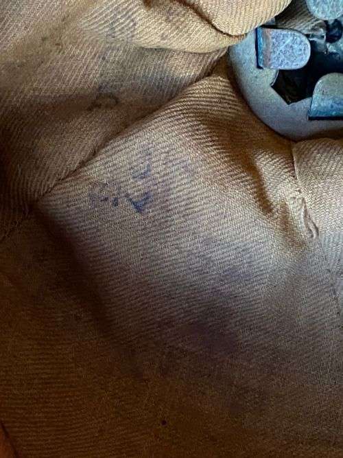 WW 2 SA PITH HELMET WORN FROM 1935 -1946-THIS PARTICULAR FLASH WAS FOR THE SAMC