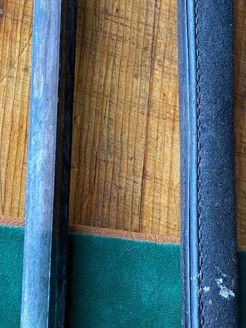 BRITISH 1853/72 SOCKET BAYONET-A STANDARD 1853 BUSHED TO FIT THE MARTINI HENRY RIFLE-IT COMES WITH T