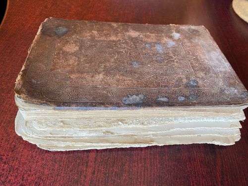 BOER WAR PERIOD BIBLE DATED 1881-BELONGED TO J.A.PIENAAR FROM THE FARM KENDERFONTYN SMITHFIELD-PLEAS