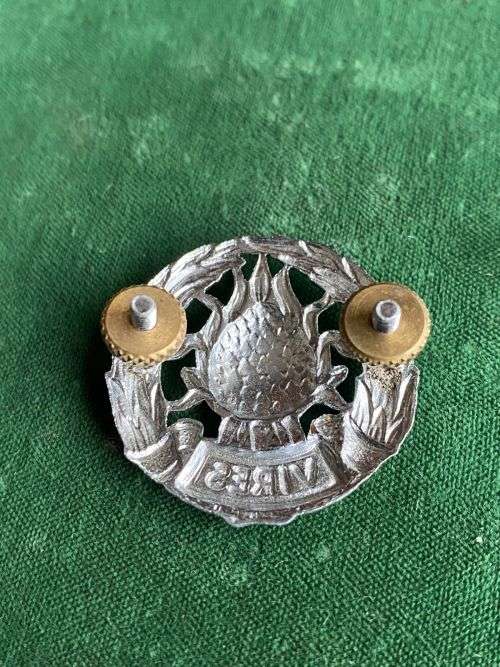 REGIMENT BOLAND CAP BADGE-WORN POST 1976- 2X SCREW LUGS