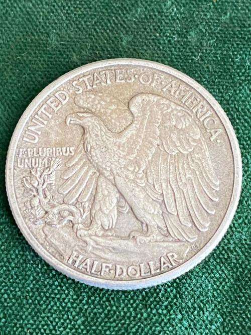 US I/2 DOLLAR 1942 SILVER (0,900)