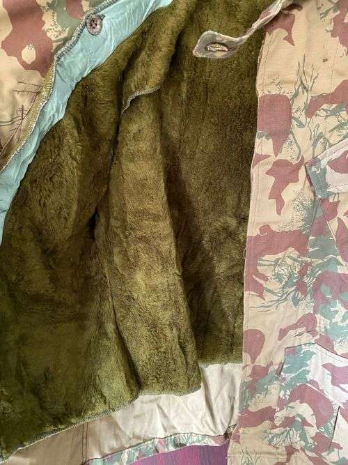 POLICE TASK FORCE 2ND PATTERN CAMO BUSH JACKET WITH REMOVABLE WOOL LINER-PROTEA CLOTHING 1989-NEVER