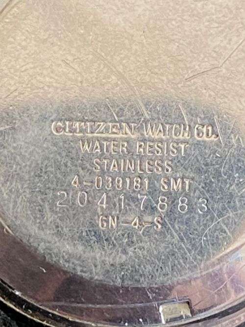 VINTAGE CITIZEN MENS WATCH-WORKING CONDITION