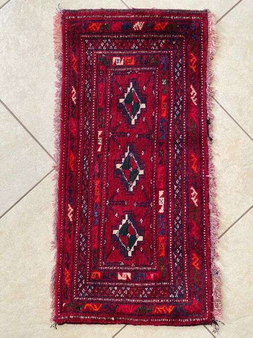 AUTHENTIC HAND MADE PERSIAN TURKOMAN-MEASURES 900X400MM