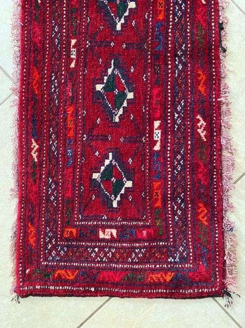 AUTHENTIC HAND MADE PERSIAN TURKOMAN-MEASURES 900X400MM