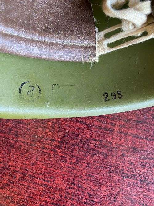 SOVIET M40 5 STUD STEEL HELMET AFGHAN+ BORDER WAR PERIOD USE