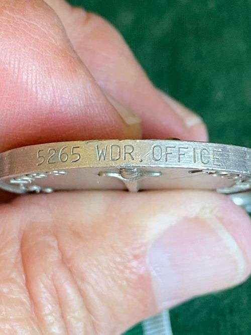 RHODESIAN FULL SIZE PRISON SERVICE MEDAL NAMED TO 5265 WDR OFFICE