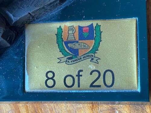 ELAND ARMOURED VEHICLE MODEL- SOLID METAL CAST -EXTREMELY WELL DETAILED NO 8 OF 20 BY SA ARMOUR MUSE