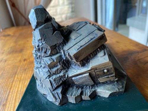 ELAND ARMOURED VEHICLE MODEL- SOLID METAL CAST -EXTREMELY WELL DETAILED NO 8 OF 20 BY SA ARMOUR MUSE