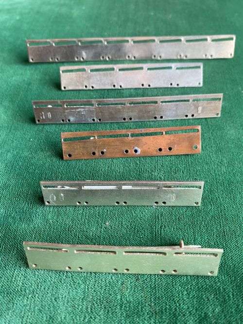 SELECTION OF FULL SIZE MEDAL RIBBON BARS- 6 IN TOTAL