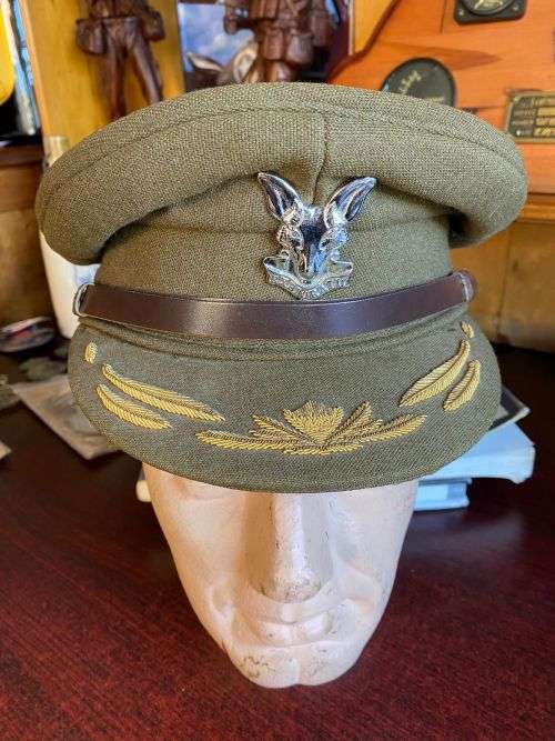 SA INTELLIGENCE CORPS,HIGH RANKING OFFICERS,PEAKED CAP-USED BUT GOOD