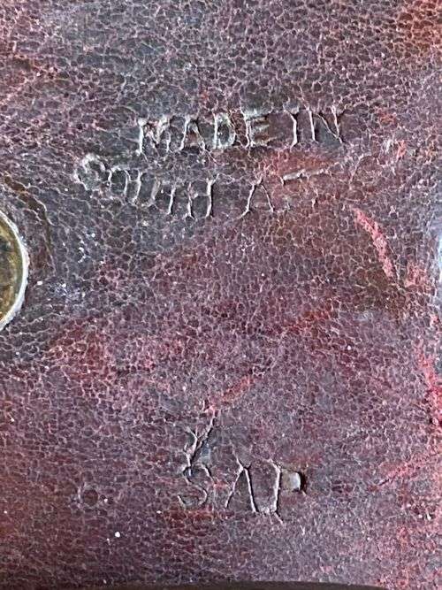 BRITISH 1888 BAYONET,MADE BY SANDERSON FOR THE LEE MATFORD RIFLE-COMES WITH LEATHER SCABBARD AND FRO