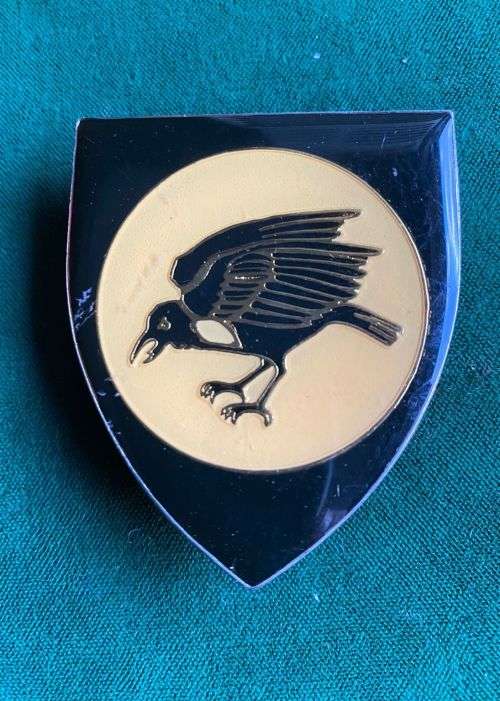 SWA 201 BATTALION,FULL SIZE SHOULDER FLASH- 3 PINS-ORIGINAL