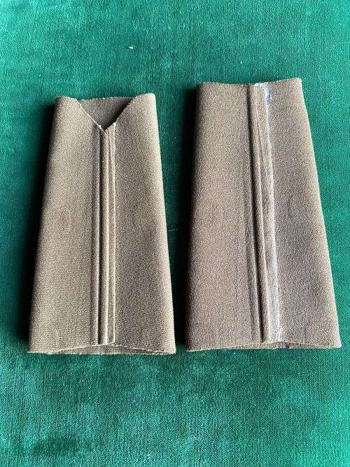 SADF RANK BOARDS FOR 2ND LIEUTENANT-RUBBERIZED 1980`S-1996