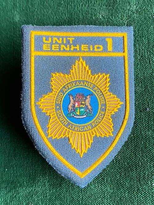 POLICE TASK FORCE UNIT-ONE BREAST BADGE- 2 PINS