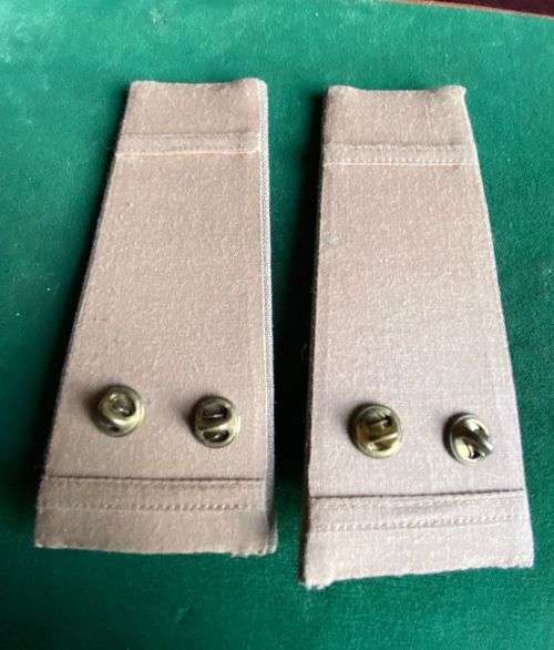 SADF RANK BOARDS (PAIR) FOR MAJOR-WORN 1970`S- 2002