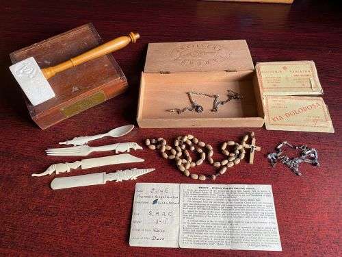 INTERESTING 1943 WW2 ID CARD OF LIEUTENANT F.E. BUYS AS WELL AS OTHER PERSONEL ITEMS,BROUGHT BACK FR