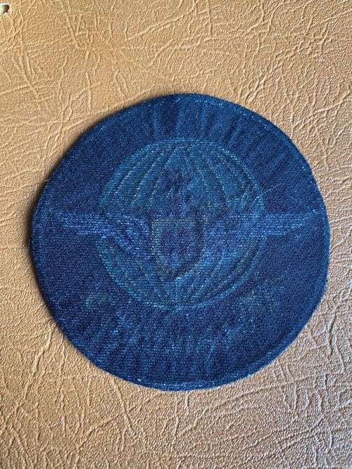28 SQUADRON EMBLEM PATCH-WORN 1980`S ON LEFT BREAST-LARGER VARIATION