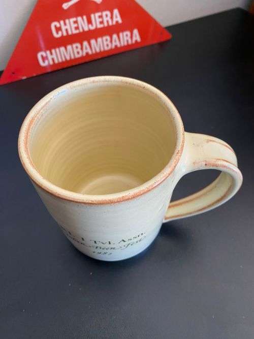 RHODESIAN LIGHT INFANTRY MUG-GOOD CONDITION-HEIGHT 12,5 CM