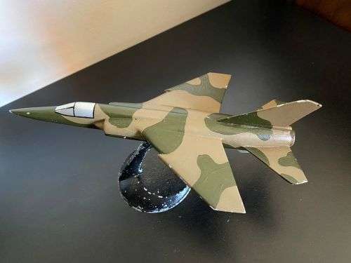 SADF PERIOD MIRAGE,DESK ORNAMENT NORMALLY A GIFT FROM THE MANUFACTURERS TO HIGH RANKING OFFICERS-BAS