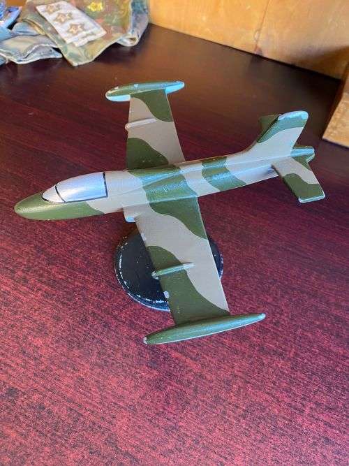SADF PERIOD IMPALA DESK ORNAMENT,NORMALLY A GIFT FROM THE MANUFACTURERS TO HIGH RANKING OFFICER-BASE