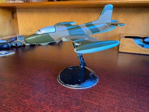 SADF PERIOD IMPALA DESK ORNAMENT,NORMALLY A GIFT FROM THE MANUFACTURERS TO HIGH RANKING OFFICER-BASE