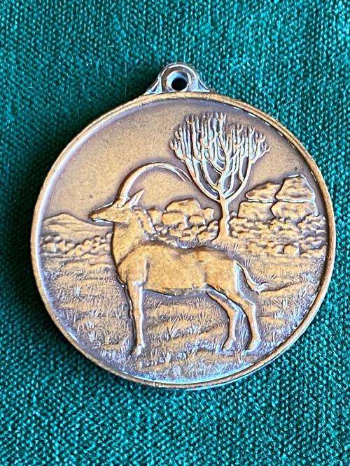 COMMEMORATIVE MEDALLION OF THE OCCUPATION OF MATABELELAND/SOUTHERN RHODESIA 1893-1933