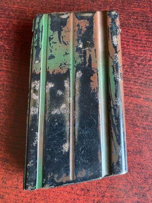 RHODESIA FN MAGAZINE WITH ORIGINAL CAMO PAINT-COMPLETE AND IN WORKING CONDITION
