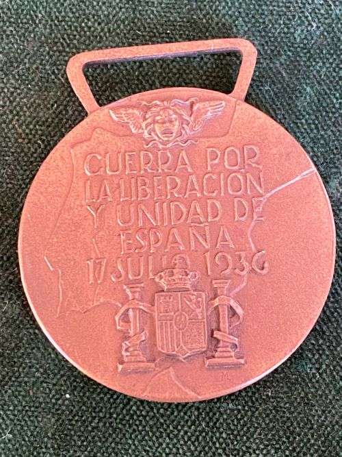 ITALIAN MEDAL FOR SPANISH CIVIL WAR