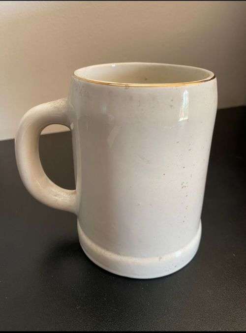 RHODESIA OPS REPULSE MUG-HEIGHT 13 CM-NORBEL POTTERIES STAMP