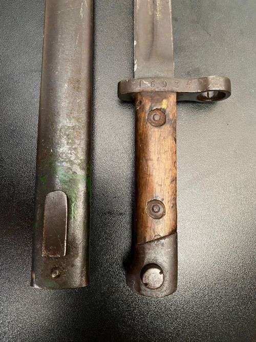 AUSTRIAN MANNLICHER M1895 RIFLE BAYONET CIRCA WW1