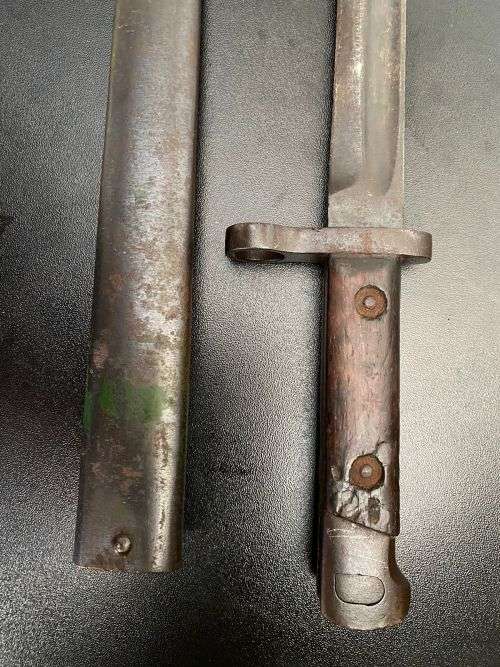 AUSTRIAN MANNLICHER M1895 RIFLE BAYONET CIRCA WW1