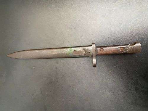 AUSTRIAN MANNLICHER M1895 RIFLE BAYONET CIRCA WW1