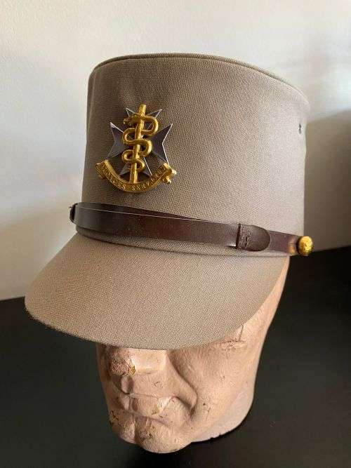 SADF MEDICAL CORPS WOMAN`S CAP-SIZE 54-VERY GOOD CONDITION WITHOUT ANY DAMAGE