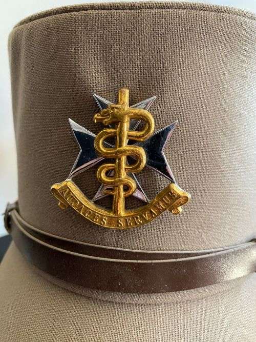 SADF MEDICAL CORPS WOMAN`S CAP-SIZE 54-VERY GOOD CONDITION WITHOUT ANY DAMAGE