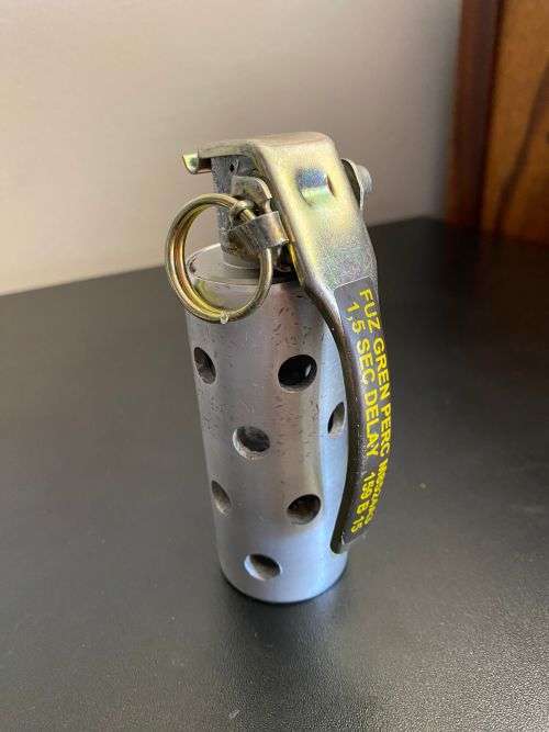 STUN GRENADE-USED- INERT