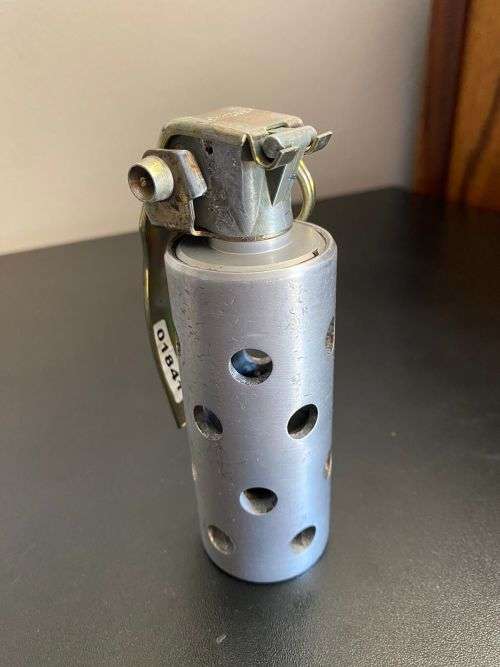 STUN GRENADE-USED- INERT