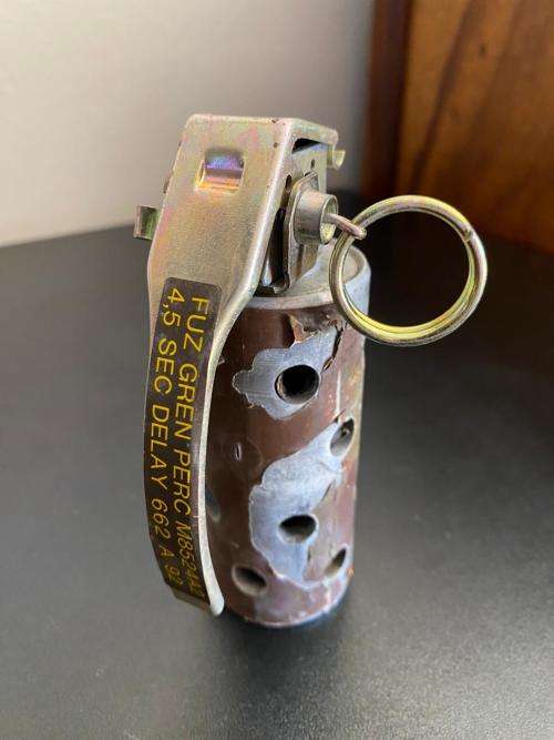 STUN GRENADE-USED -INERT