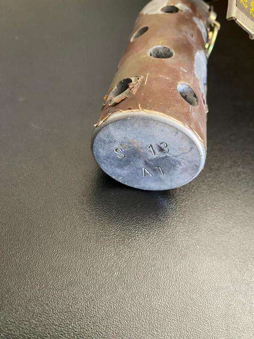 STUN GRENADE-USED -INERT