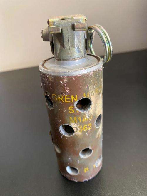 STUN GRENADE-USED -INERT