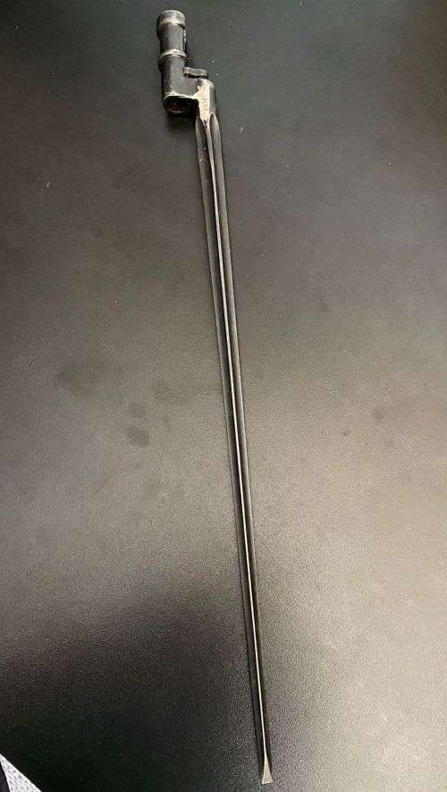RUSSIAN 1891/30 WITH PRESS CATCH BAYONET FOR THE MOSIN NAGENT 1891 RIFLE-EXTENDED LENGTH 50,5CM-GOOD