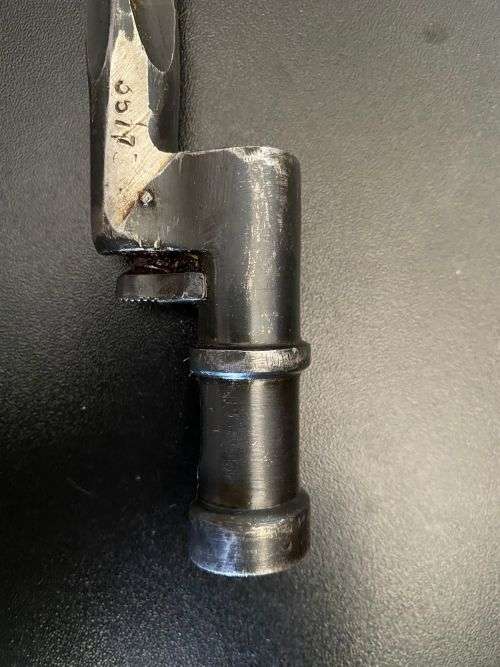 RUSSIAN 1891/30 WITH PRESS CATCH BAYONET FOR THE MOSIN NAGENT 1891 RIFLE-EXTENDED LENGTH 50,5CM-GOOD