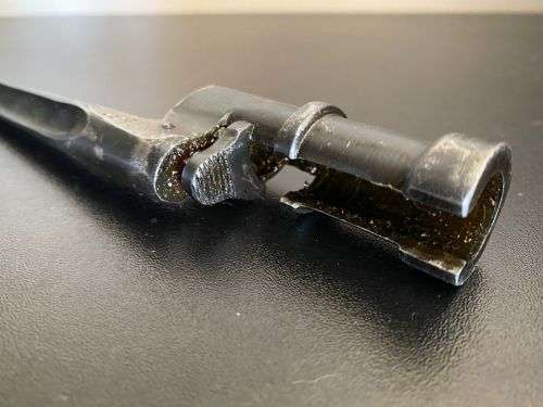 RUSSIAN 1891/30 WITH PRESS CATCH BAYONET FOR THE MOSIN NAGENT 1891 RIFLE-EXTENDED LENGTH 50,5CM-GOOD