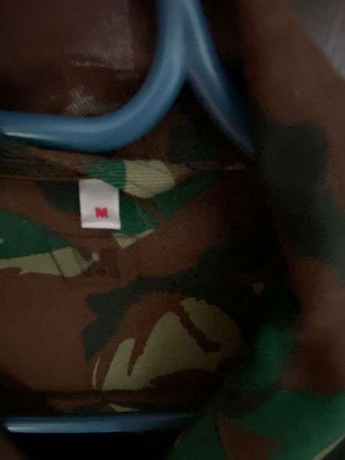 RENAMO RECCE COPY-CAMO JACKET-SIZE MEDIUM-MEASURES 55CM ARMPIT TO ARMPIT-CONDITION UNWORN