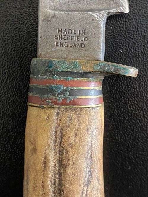 WILLIAM RODGERS-CUT MY WAY-SHEFFIELD ENGLAND-DAGGER-WITH ORIGINAL LEATHER SHEATH-TOTAL LENGTH 220 CM