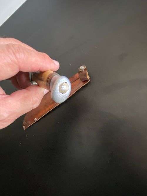 WILLIAM RODGERS-CUT MY WAY-SHEFFIELD ENGLAND-DAGGER-WITH ORIGINAL LEATHER SHEATH-TOTAL LENGTH 220 CM